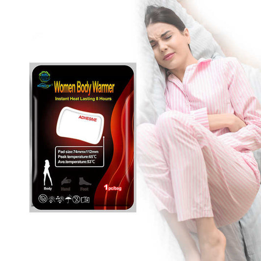 soulagement de la douleur des crampes menstruelles patch chauffant de perméation thermique